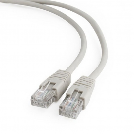 Кабель Cablexpert Патч-корд FTP PP6-10M кат.6, 10м, литой, многожильный (серый) (045421) {50}