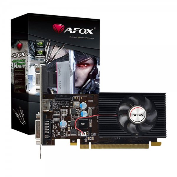 Видеокарта Afox G210 1GB DDR3 64Bit, LP Single Fan AF210-1024D3L5