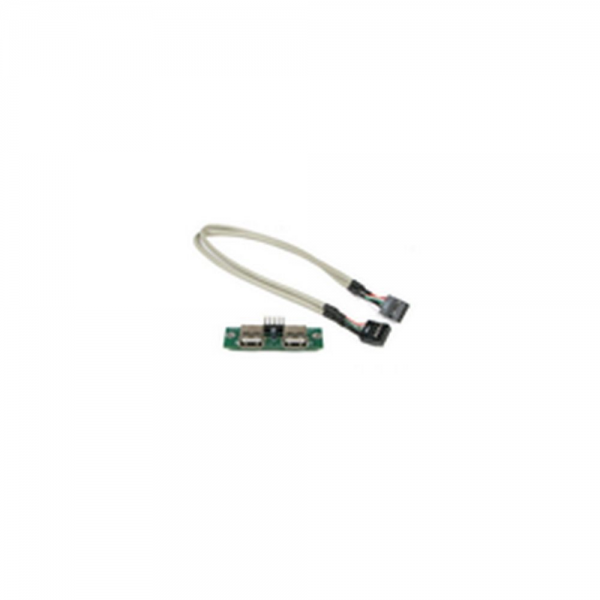 Аксессуары Chenbro 80H02342301A0 AS'Y PCB,USB 3.0 REV.A0,RM42300e07,DUAL PORTS W/CABLE 750MM {60}