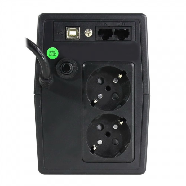 Источник бесперебойного питания Qdion Bad Pack ИБП Qdion QDV650 Euro Usb Line-interactive 360W/650VA