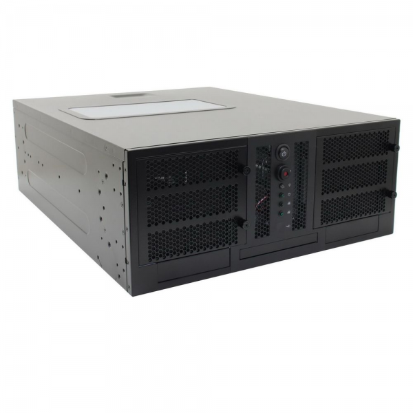 Корпус Chenbro 384-19019-Y11800 (RM41300-FS81U3) AS'Y COMPONENT,19-0209,5.25"BAY_3+ 3.5"BAY_5,W/12CM FAN,FOR LIM {1}