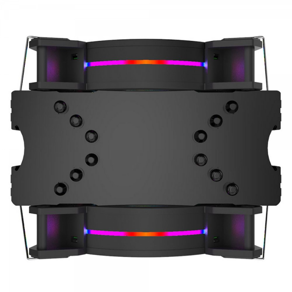 Вентилятор ALSEYE H120D Universal, TDP 200W, Heat Pipe:6mm*6pcs, 800;2000RPM, 11.6-35.3dB(A), RGB, RTL {18} (872339)/(874043)