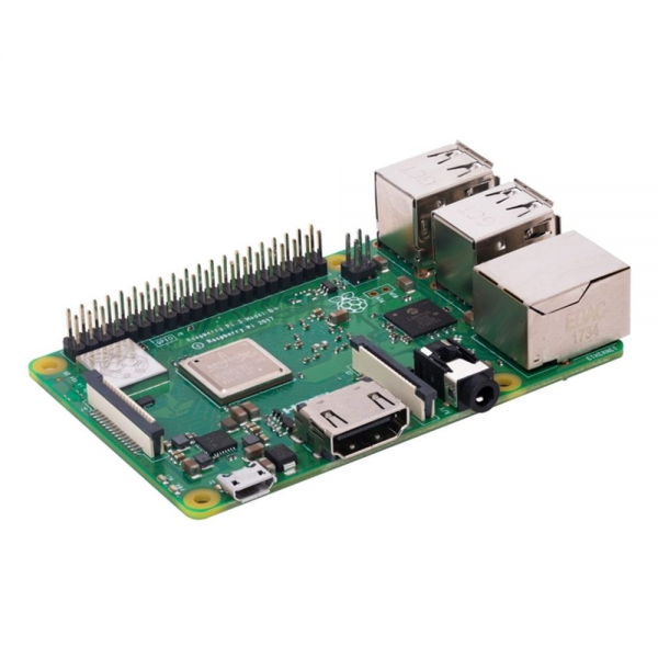 Одноплатный компьютер Raspberry Pi 3 Model B (RA432,E14 version) Retail,1GB RAM,QuadCore 1.2GHz Broadcom BCM2837 64bit CPU,WiFi,Bluetooth,40-pin extended GPIO,4xUSB 2.0,HDMI,USB-microB Power разъем (Support Raspbian and WIN10 IOT)(RASP1825) (710850) (8024