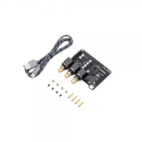Плата интерфейсная Khadas Tone Board VIMs Edition Hi-Res Audio Board, Hi-Fi, XMOS, ES9038Q2M, GPIO Header, KTONE-V-001