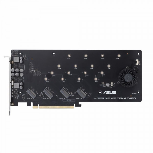Аксессуары ASUS HYPER M.2 X16 GEN 4 CARD /PCIE 4.0 M.2 X16, ADD ON CARD RTL (624923)