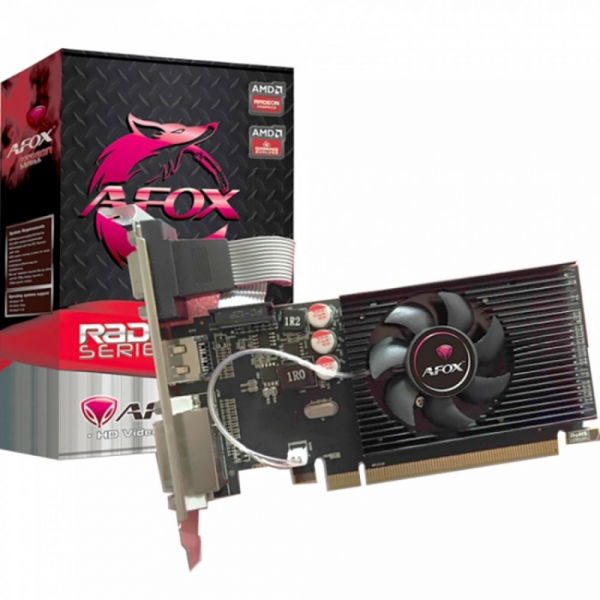 Видеокарта Afox R5 220 2GB DDR3 64Bit, LP Heatsink , RTL (AFR5220-2048D3L9-V2)