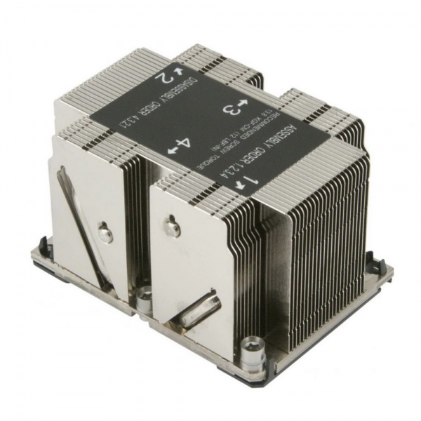 Пассивный кулер ALSEYE AS3647-P4HCAL2U-JYR81 3647 Narrow 2U, TDP 205W, 108*78*64mm {30} (672682)