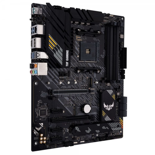 Материнская плата ASUS TUF GAMING B550-PLUS AM4 ATX 4хDDR4 2хPCIEx16 3хPCIEx1 2xM.2 USB-C DP HDMI 2.5GLAN {5} (749435)