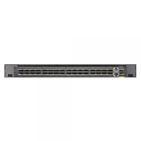 Коммутатор Edge-corE AS7726-32X-O-AC-F Edge-corE AS7726-32X, 32-Port 100G QSFP28 switch, ONIE software installer, Broadcom Trident III, Intel® Xeon® Processor D-1518, dual 100-240VAC 650W PSUs and 4 Fan Modules with power-to-port airflow, rack mount kit (
