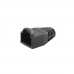 Аксессуары Cablexpert Колпачок RJ-45 изолирующий чёрный (100 шт.) <Одна единица товара - это упаковка из 100 шт.> (033084) {100}