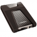 Жесткий диск внешний ADATA HD650 AHD650-1TU31-CBK 1TB 2.5" USB 3.1, LED indicator, Black, RTL (799154)