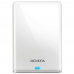 Жесткий диск внешний ADATA HV620 Slim AHV620S-2TU31-CWH 2ТВ 2.5" USB 3.1, 5400rpm, 11.5mm, White, RTL (463081)