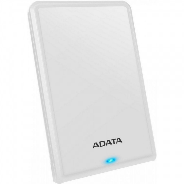 Жесткий диск внешний ADATA HV620 Slim AHV620S-2TU31-CWH 2ТВ 2.5" USB 3.1, 5400rpm, 11.5mm, White, RTL (463081)
