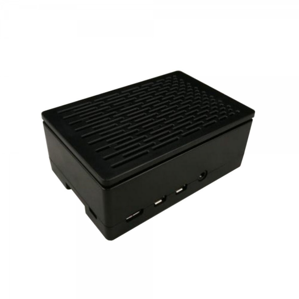 Корпус ACD RA509 Black ABS Case (Install 3010/3007 Fans or 3.5 Inch Touch Screen), совместим с креплением VESA Mount, for Raspberry PI 4B