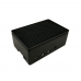 Корпус ACD RA509 Black ABS Case (Install 3010/3007 Fans or 3.5 Inch Touch Screen), совместим с креплением VESA Mount, for Raspberry PI 4B