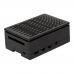 Корпус ACD RA509 Black ABS Case (Install 3010/3007 Fans or 3.5 Inch Touch Screen), совместим с креплением VESA Mount, for Raspberry PI 4B