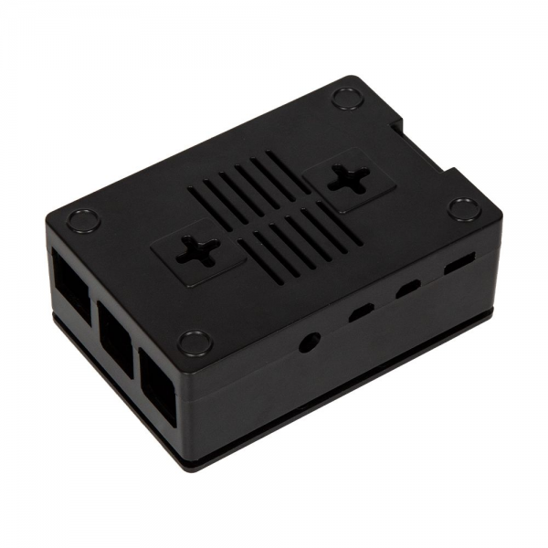 Корпус ACD RA509 Black ABS Case (Install 3010/3007 Fans or 3.5 Inch Touch Screen), совместим с креплением VESA Mount, for Raspberry PI 4B