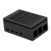 Корпус ACD RA509 Black ABS Case (Install 3010/3007 Fans or 3.5 Inch Touch Screen), совместим с креплением VESA Mount, for Raspberry PI 4B