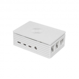 Корпус ACD RA595 White Injection Molding Case Supporting 3007 Fans for Raspberry 4B