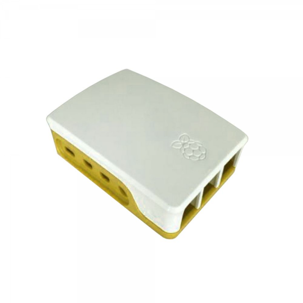 Корпус ACD RA600 White+Yellow ABS Case for Raspberry 4B