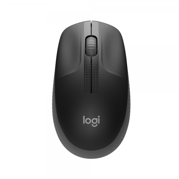 Мышь беспроводная Lgitech M190 Charcoal |910-005905| черная, оптическая, 1000dpi, 2.4GHz, USB-ресивер (091825)