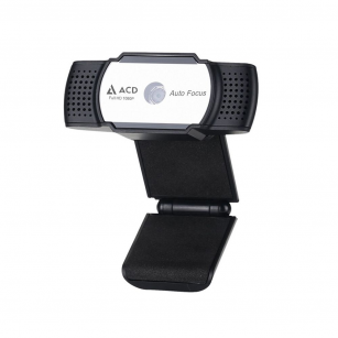 Веб-камера ACD-Vision UC600 Black Edition CMOS 5МПикс, 2592x1944p, 30к/с, автофокус, микрофон встр., кабель USB 2.0 1.5м, шторка объектива, универс. крепление, черный, RTL (551882)
