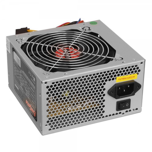 Блок питания Exegate ES261568RUS 450W UNS450, ATX, 12cm fan, 24p+4p, 6/8p PCI-E, 3*SATA, 2*IDE, FDD {10} (102972)