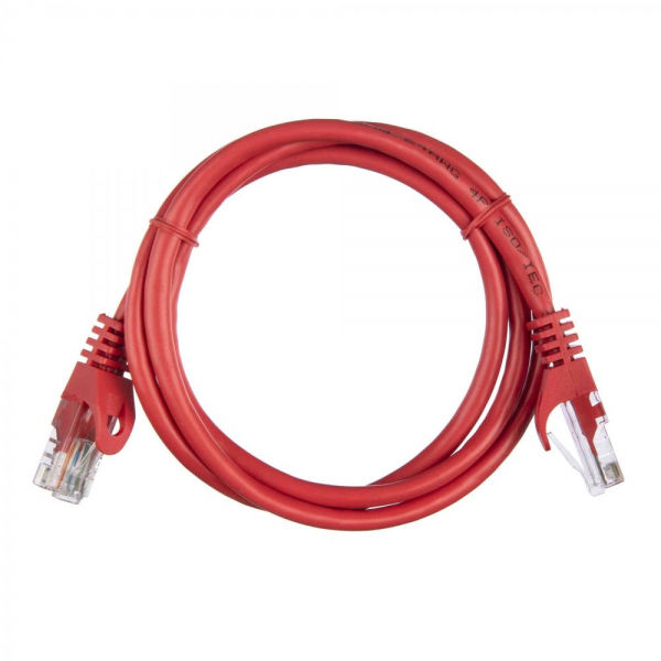 Патч-корд ACD-LPU5E-10R | Cat5e UTP 24AWG 4Pair, 7/0.18мм CCA Красный,1.0м, (741432)