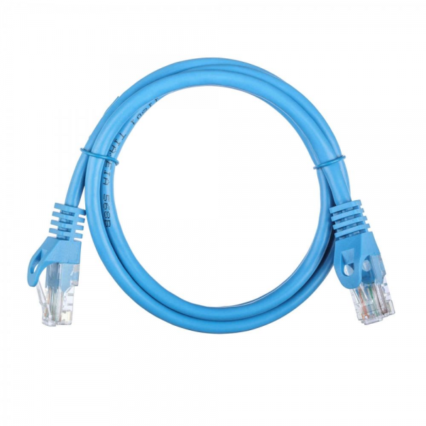Патч-корд ACD-LPU5E-10L Cat5e UTP 24AWG 4Pair, 7/0.18мм CCA Синий,1.0м, (741449)