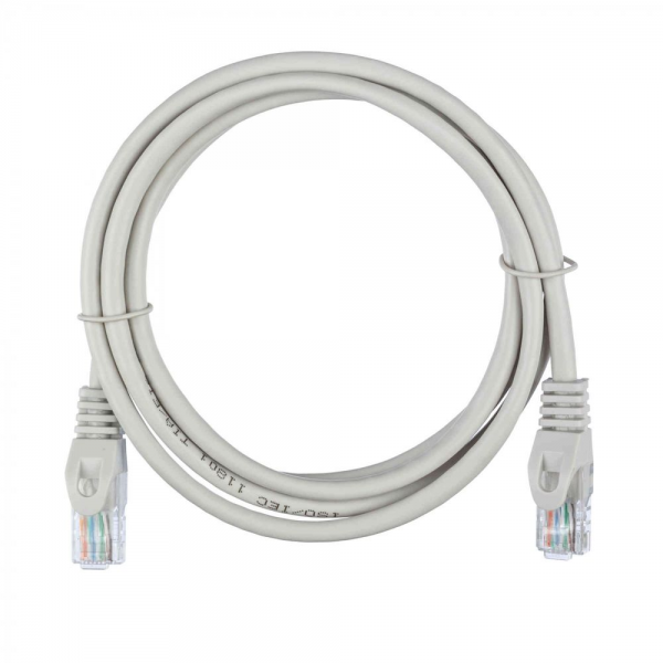 Патч-корд ACD-LPU5E-15A Cat5e UTP 24AWG 4Pair, 7/0.18мм CCA Серый,1.5м, (741456)