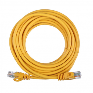 Патч-корд ACD-LPU5E-50Y  Cat5e UTP 24AWG 4Pair, 7/0.18мм CCA Желтый, 5.0м, (741623)