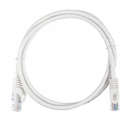 Патч-корд ACD-LPU5C-10W  Cat5e UTP 24AWG 4Pair, 7/0.18мм CU Белый, 1.0м, (741746)