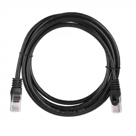Патч-корд  |ACD-LPU5C-20B| Cat5e UTP 24AWG 4Pair, 7/0.18мм CU Черный, 2.0м, (741777)