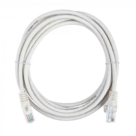 Патч-корд  |ACD-LPU5C-30W| Cat5e UTP 24AWG 4Pair, 7/0.18мм CU Белый, 3.0м (741807)