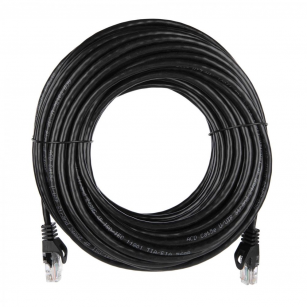 Патч-корд  |ACD-LPU5C-20M| Cat5e UTP 24AWG 4Pair, 7/0.18мм CU Черный, 20м, (741852)