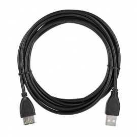 Кабель ACD-U2AAF-30L |ACD-U2AAF-30L| USB 2.0, A male - A feмale, ТТХ: |ACD-U2AAF-30L| (7/0.12BC+PE)*1P+(7/0.12BC+PE)*2C+7/0.12BC+AL+PVC OD4.0, Черный, 3м (742064)