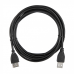 Кабель ACD-U2AAF-30L |ACD-U2AAF-30L| USB 2.0, A male - A feмale, ТТХ: |ACD-U2AAF-30L| (7/0.12BC+PE)*1P+(7/0.12BC+PE)*2C+7/0.12BC+AL+PVC OD4.0, Черный, 3м (742064)