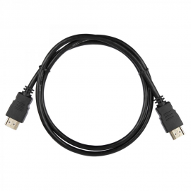 Кабель ACD-DHHM1-10B |ACD-DHHM1-10B| HDMI 1.4, Golden Plated,19m/19m, Черный, 1м (742163)