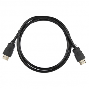 Кабель ACD-DHHM1-10B |ACD-DHHM1-10B| HDMI 1.4, Golden Plated,19m/19m, Черный, 1м (742163)