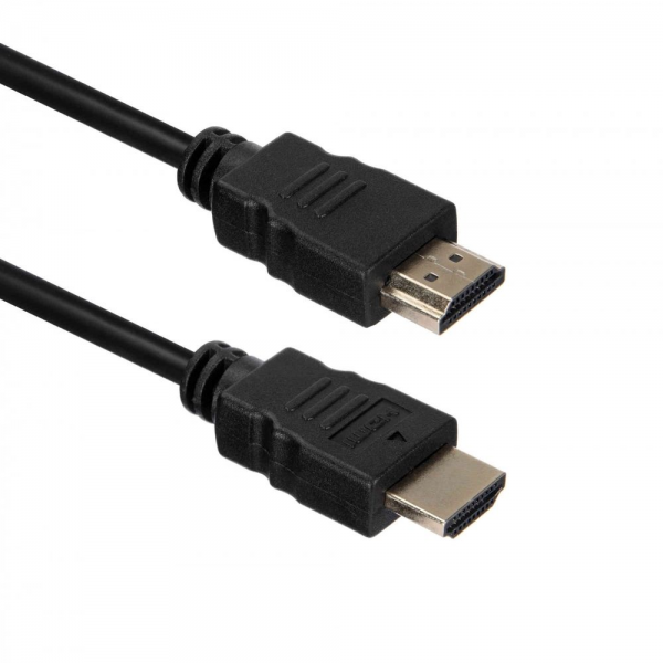 Кабель ACD-DHHM1-50B |ACD-DHHM1-50B| HDMI 1.4, Golden Plated,19m/19m, Черный, 5м (742200)