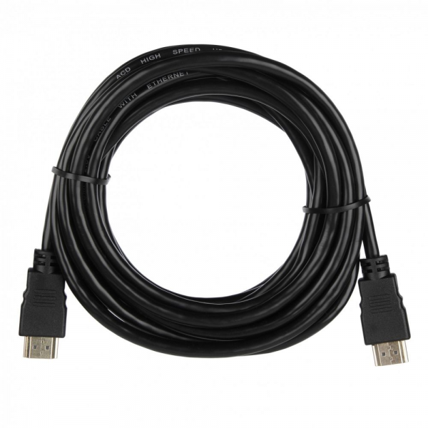 Кабель ACD-DHHM2-50B |ACD-DHHM2-50B| HDMI 2.0, Golden Plated,19m/19m, Черный, 5м (742262)