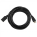 Кабель ACD-DHHF1-50B |ACD-DHHF1-50B| HDMI 1.4, Golden Plated,19m/19f, HDMI extension, Черный, 5м |ACD-DHHF1-50B| (74229)