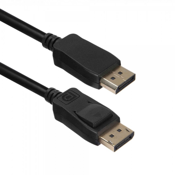 Кабель ACD-DDPM4-18B |ACD-DDPM4-18B| DisplayPort 1.4, Golden Plated,20m/20m, Черный, 1.8м (742408)