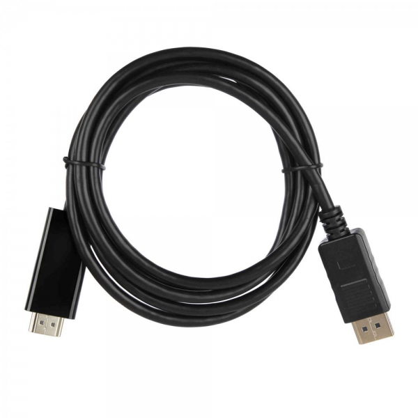 Кабель ACD-DDHM2-18B |ACD-DDHM2-18B| DisplayPort 1.2, DP-HDMI, Golden Plated, 20m/19m, Черный, 1.8м |ACD-DDHM2-18B| (742453)