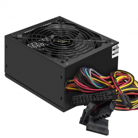 Блок питания Exegate EX221640RUS  450W 450PPX RTL, ATX, black, APFC, 14cm, 24p+(4+4)p, PCI-E, 4*IDE, 5*SATA, FDD