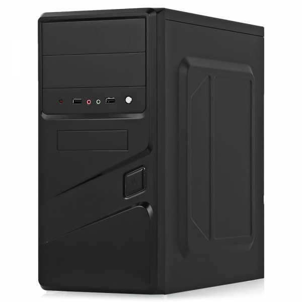 Корпус Winard 5816 mATX без БП (101218) (CPU 140mm, VGA 190mm, USB2.0 x 2, 1 x Audio 1 x Mic, Ext. «5.25» x 2, 3.5» x 1, Int. 3.5» x 2, 2.5» x 1)»