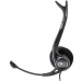 Гарнитура Logitech PC960 |981-000100| черная, USB, поворотный микрофон, пульт управления на кабеле, |981-000100| кабель 2.4м