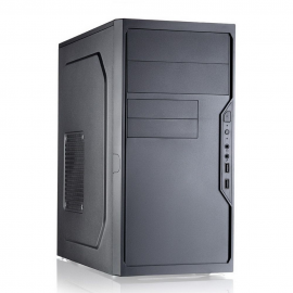 Корпус FoxLine Case Foxline FL-733 |FL-733-FZ450R| , mATX, 2x5.25EXT, 2x3.5EXT, 5x3.5INT, 2xUSB2.0, HDA, w/o FAN, |FL-733-FZ450R| w/450W ATX PSU, w/1.2m EU pwr cord