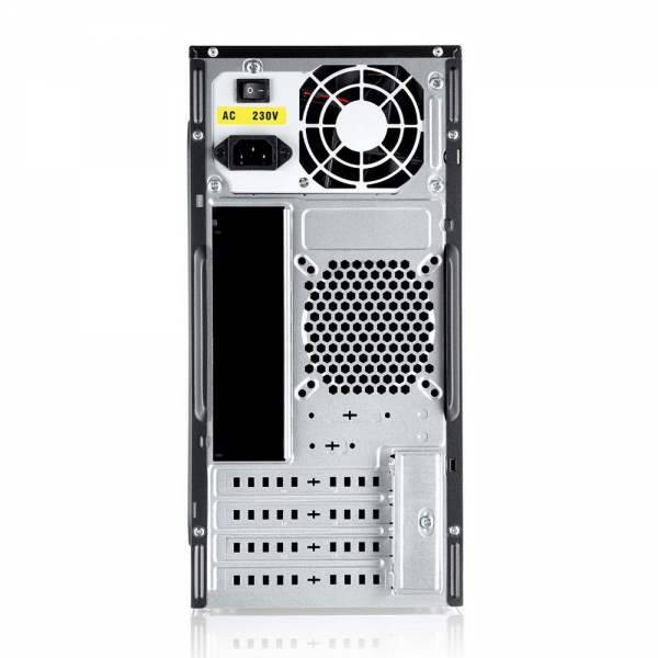 Корпус FoxLine Case Foxline FL-733 |FL-733-FZ450R| , mATX, 2x5.25EXT, 2x3.5EXT, 5x3.5INT, 2xUSB2.0, HDA, w/o FAN, |FL-733-FZ450R| w/450W ATX PSU, w/1.2m EU pwr cord