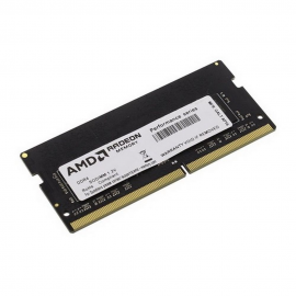 Модуль памяти AMD Radeon R9 Gamers Series Black Gaming Memory R944G3206S1S-U 4GB DDR4 3200 SO DIMM Non-ECC, CL16, 1.2V, RTL (182439) {100}